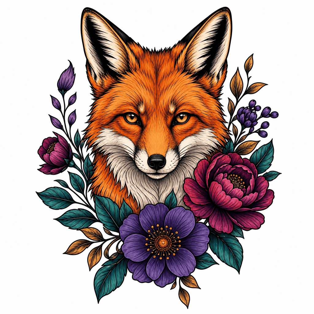 Neo-Traditional tattoo example